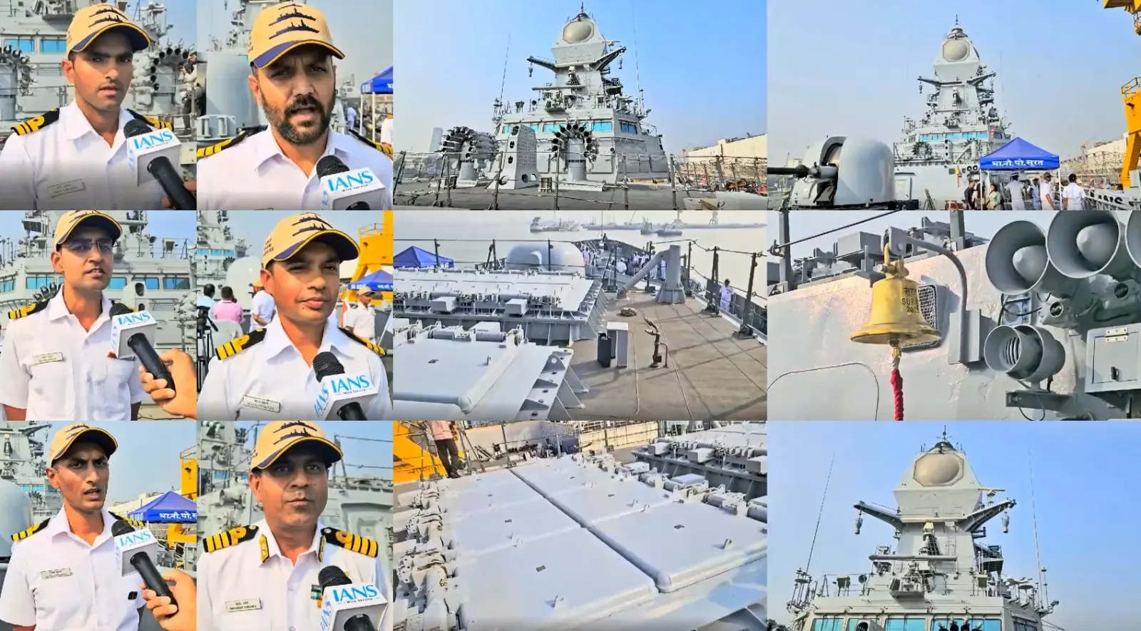 INS Surat Commanders Celebrate the Indigenous Destroyer