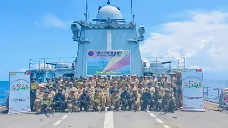 INS Trikand Wraps Up Seychelles Mission, Strengthens Defence Bonds with Exercise Lamitiye
