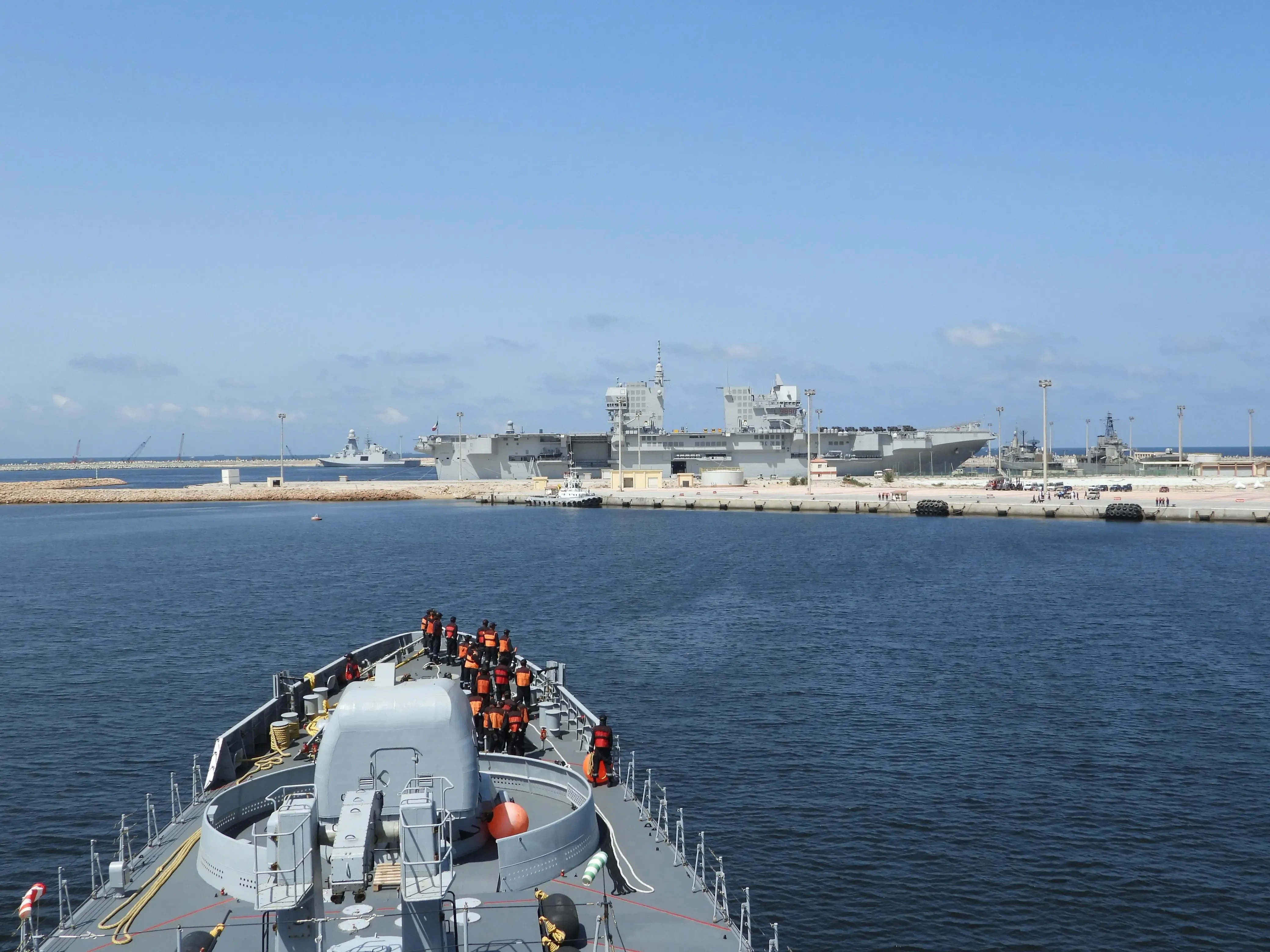 Did INS Trikand Dock in Egypt for Exercise Bright Star 2025?