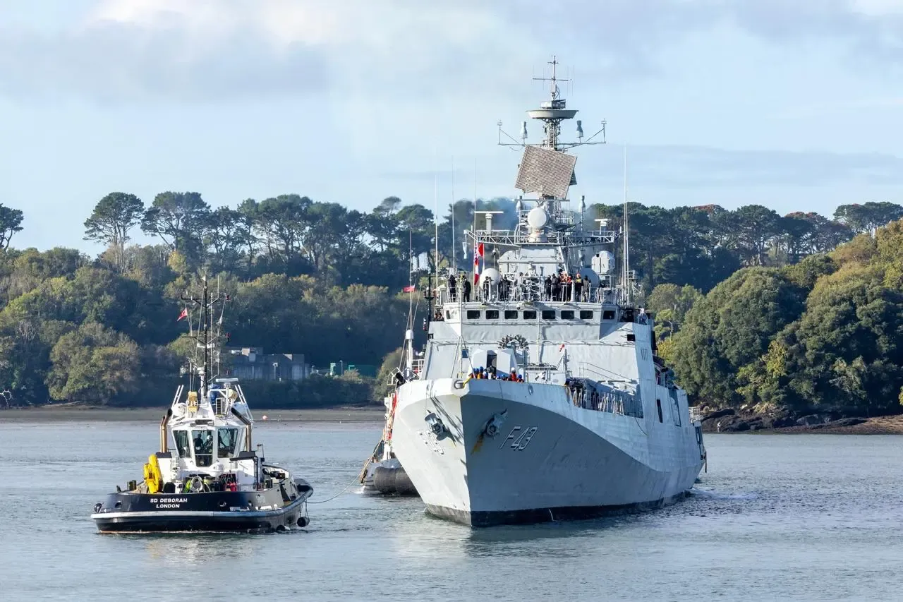 INS Trishul arrives in Plymouth for Exercise Konkan-26 with Royal Navy