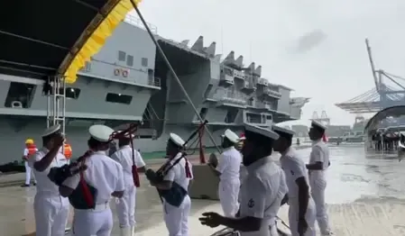 Did INS Vikrant Reach Colombo for the 2025 International Fleet Review?