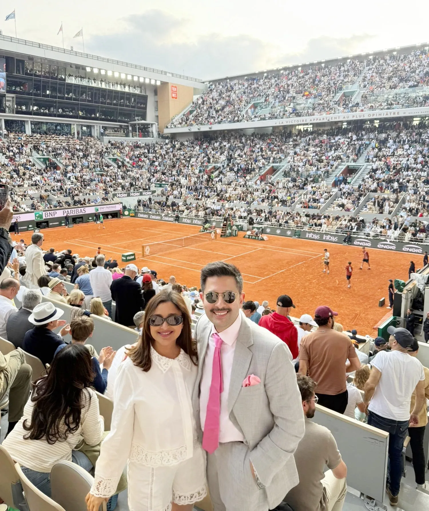 What Happened During Parineeti Chopra and Raghav Chadha’s Date Night at the French Open Finale?