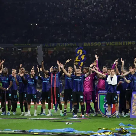 Inter seal 21st Serie A title with three rounds spare, Chivu wins Scudetto in debut year