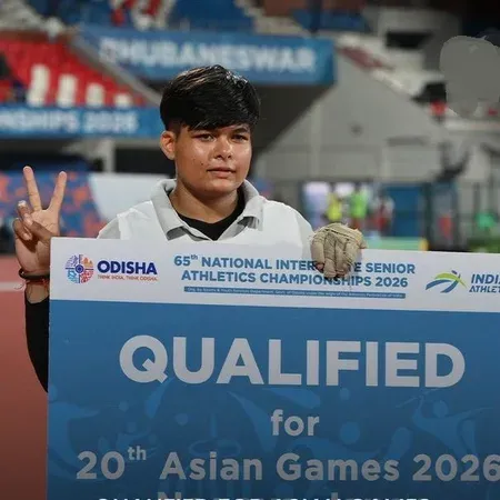 Anushka Yadav smashes hammer throw national record with 67.02m at Bhubaneswar