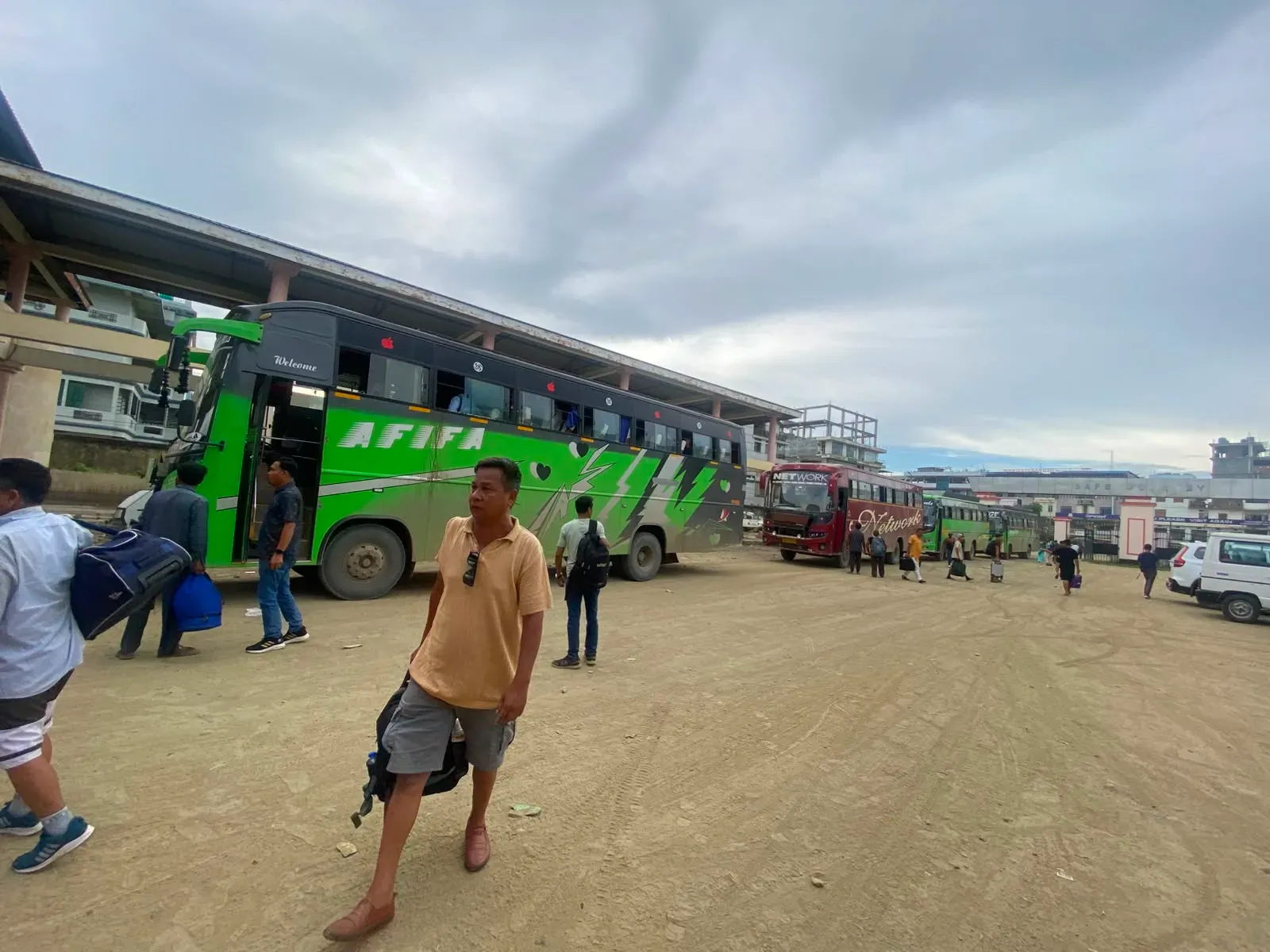 Imphal-Dimapur-Guwahati bus service runs smoothly for third day on NH-2