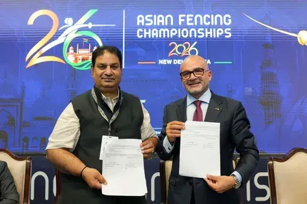 FIE and FAI sign MoU to boost fencing in India ahead of LA28