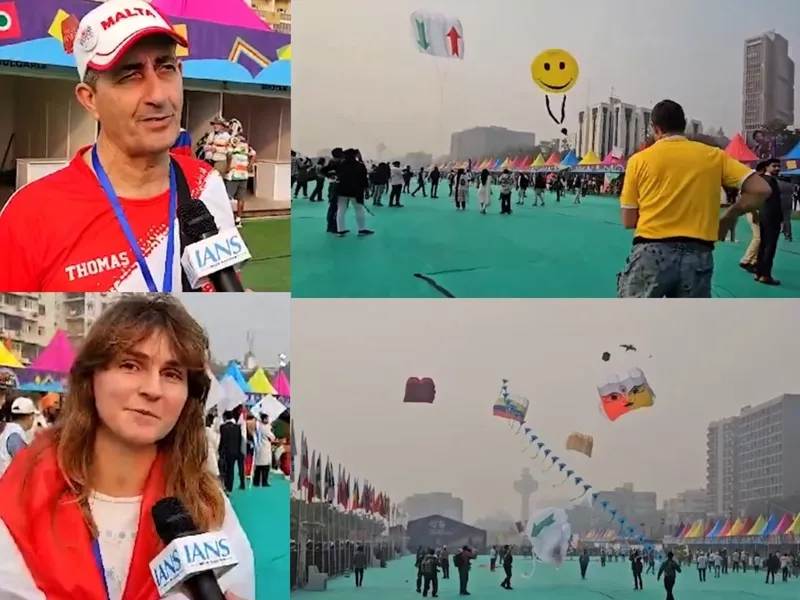 Gujarat's International Kite Festival 2025 Begins, Delight for Global Visitors