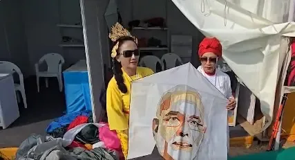 Is the International Kite Festival a Celebration of PM Modi and Op Sindoor?