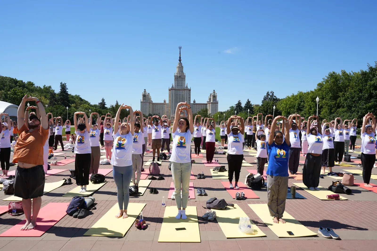 International Yoga Day 2026: Crowds gather across Europe for 'Healthy Ageing'