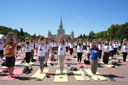 International Yoga Day 2026: Crowds gather across Europe for 'Healthy Ageing'
