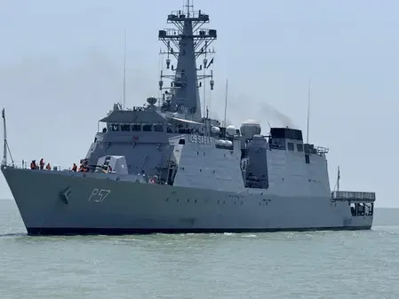 IOS Sagar arrives in Chattogram to deepen India-Bangladesh naval ties