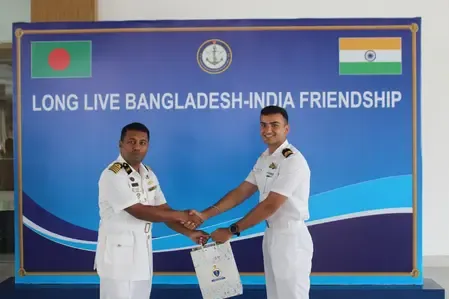 INS Sunayna departs Chattogram after IOS Sagar maritime drills with Bangladesh Navy