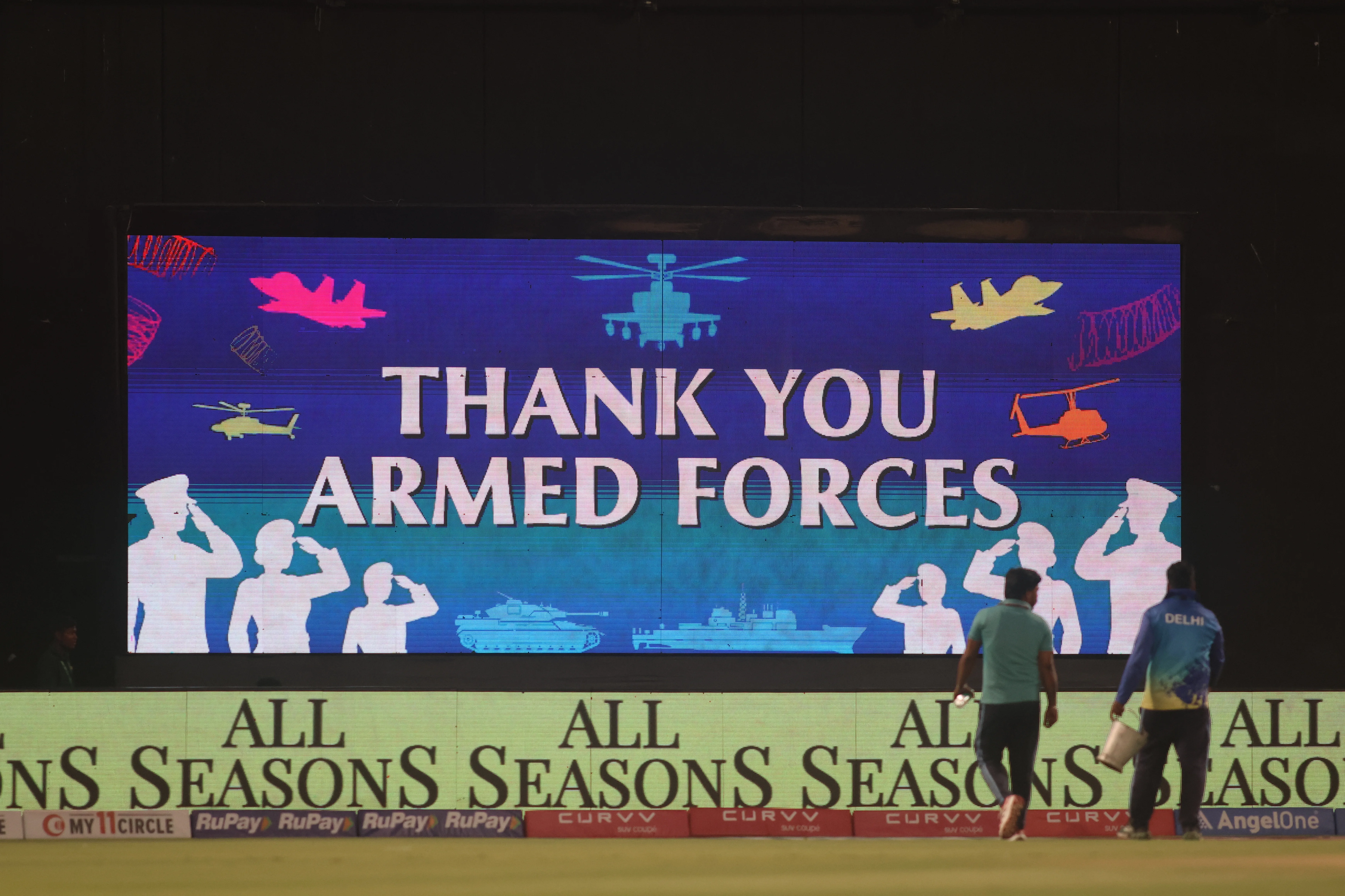 How Did IPL 2025 Unite DC and GT Players in Tribute to the Indian Armed Forces?