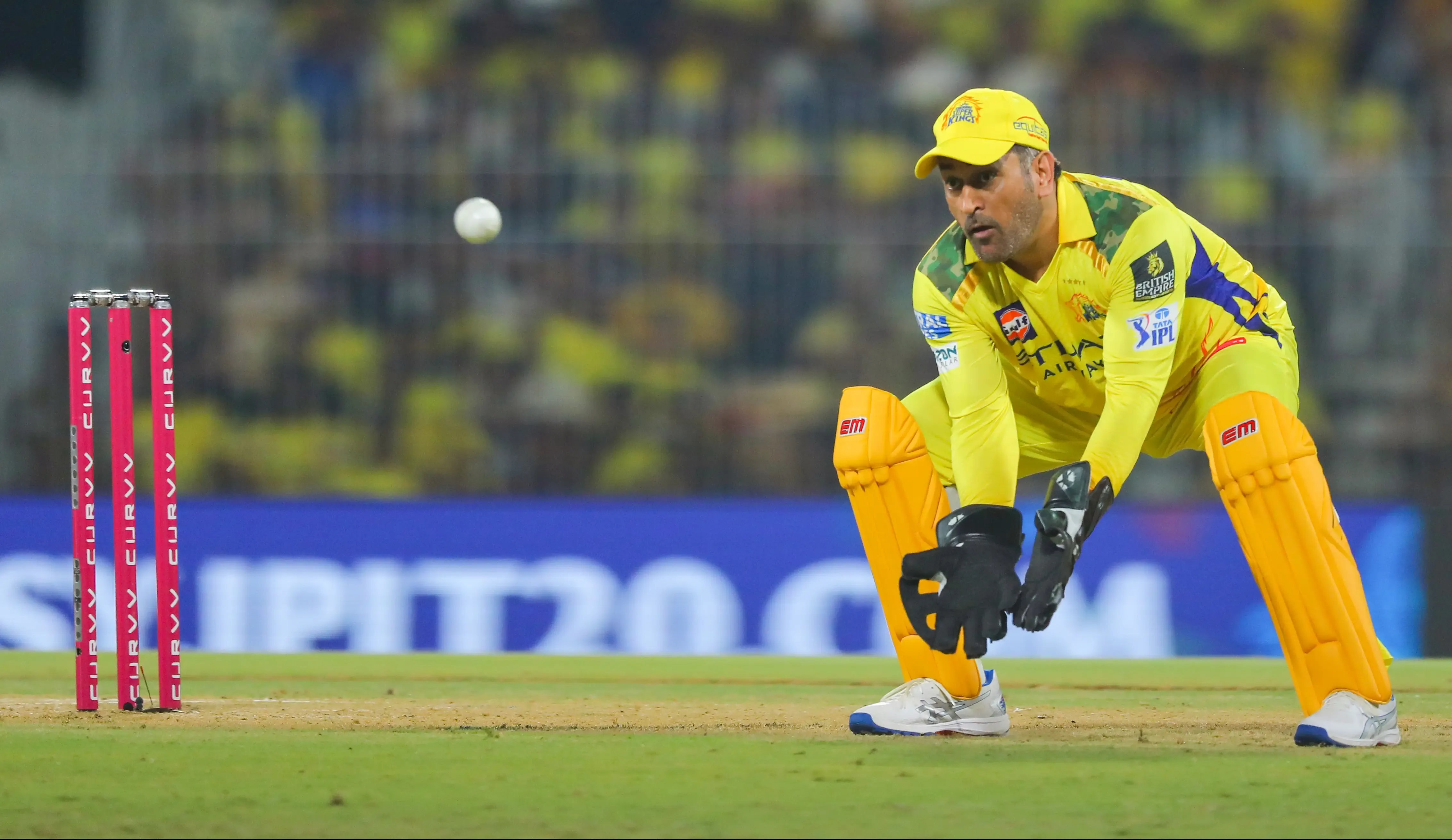 IPL 2025: Dhoni’s Blazing Stumping Thrills Chepauk Crowd