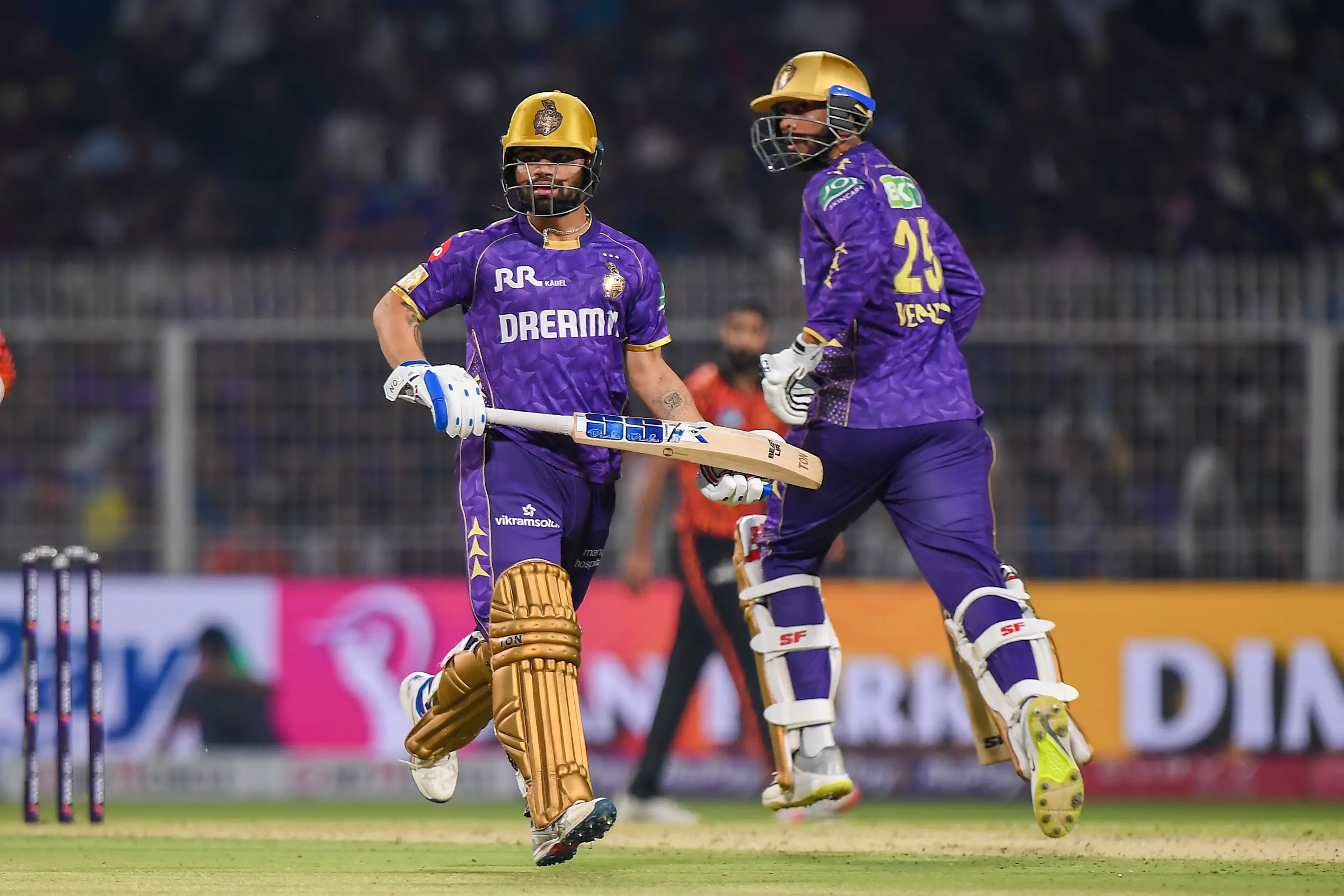 IPL 2025: Iyer's explosive finish and Raghuvanshi's fifty lead KKR to 200/6 against SRH
