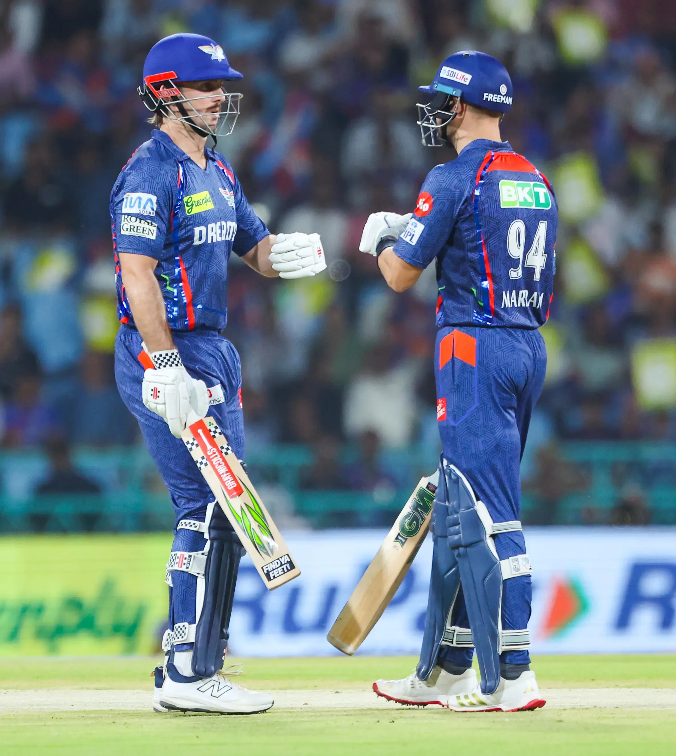 IPL 2025: Marsh, Markram, and Miller Propel LSG to 203/8 Despite Pandya's Five-Wicket Haul