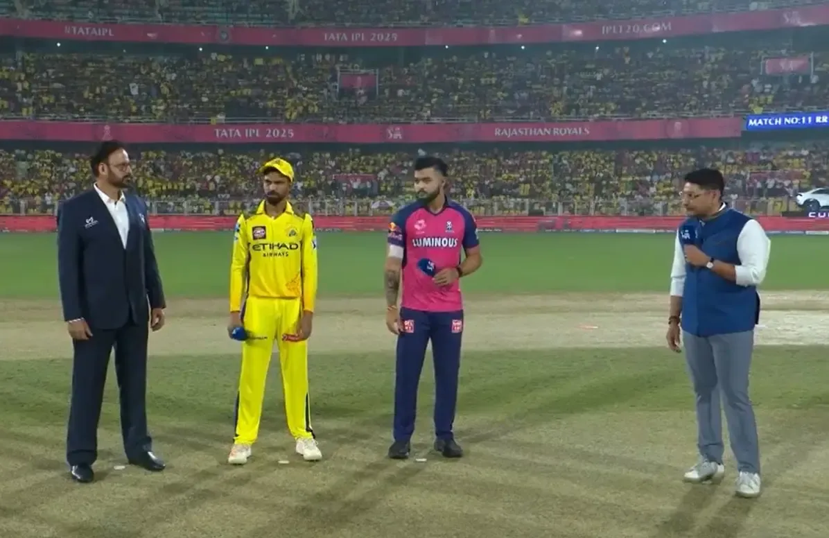 IPL 2025: Chennai Chooses to Bowl First Against Rajasthan