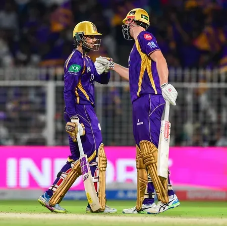 IPL 2026: Allen's 93 and Raghuvanshi's 82* fire KKR to 247/2 vs GT