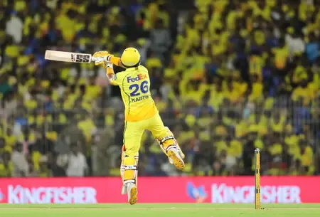 Gaikwad, Kartik's fifty-stand guide CSK to eight-wicket win over MI