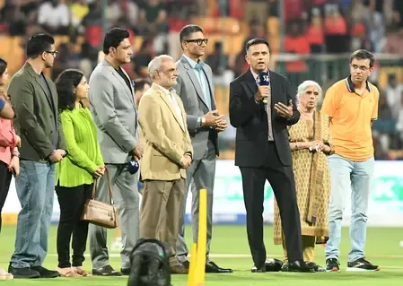 आईपीएल 2026: चिन्नास्वामी स्टेडियम में द्रविड़ और कुंबले के नाम पर 'छोर'