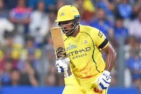 CSK Players Don Black Armbands for Mukesh Choudhary's Late Mother at IPL 2026