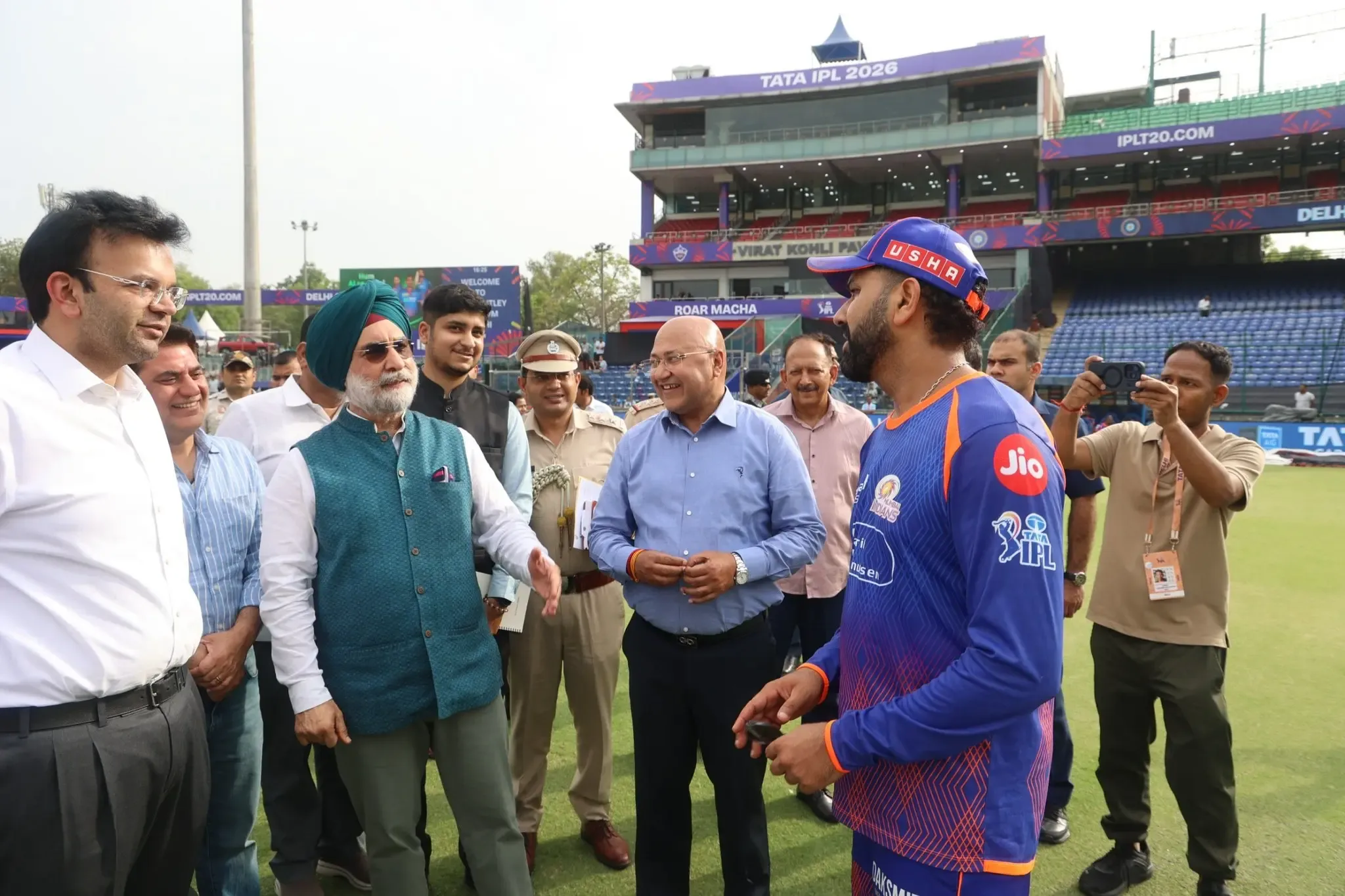 IPL 2026: Delhi LG Engages with MI, DC Players Before Intense Double-Header