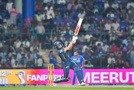 IPL 2026: Gill, Buttler, and Sundar Shine with Fifties as GT Sets 210 Against DC