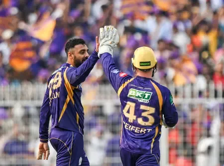 IPL 2026: Spinners Shine as KKR Deflates RR to 155/9