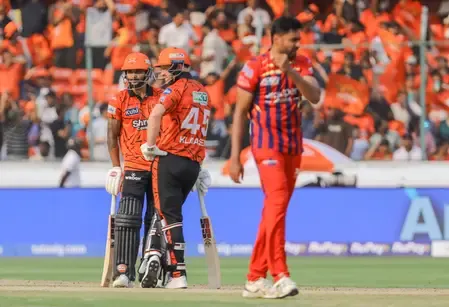 आईपीएल 2026: क्लासेन-नितीश की फिफ्टी, खराब शुरुआत के बावजूद एसआरएच ने बनाए 156 रन