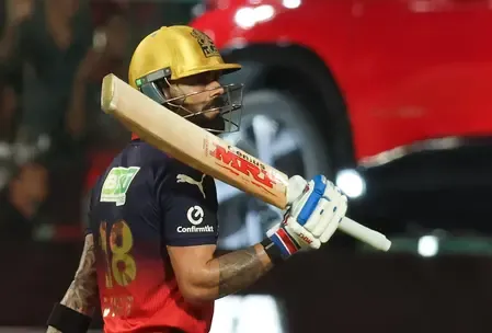Kohli Eyes IPL 9000-Run Milestone vs DC at Arun Jaitley Stadium