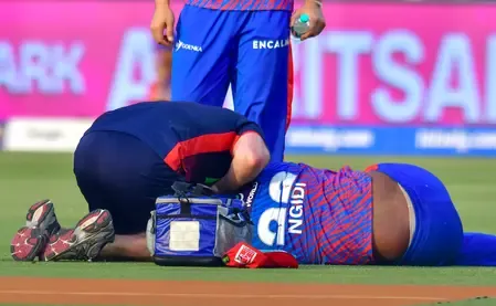 Shocking: Lungi Ngidi Stretchered Off with Head Injury in IPL 2026