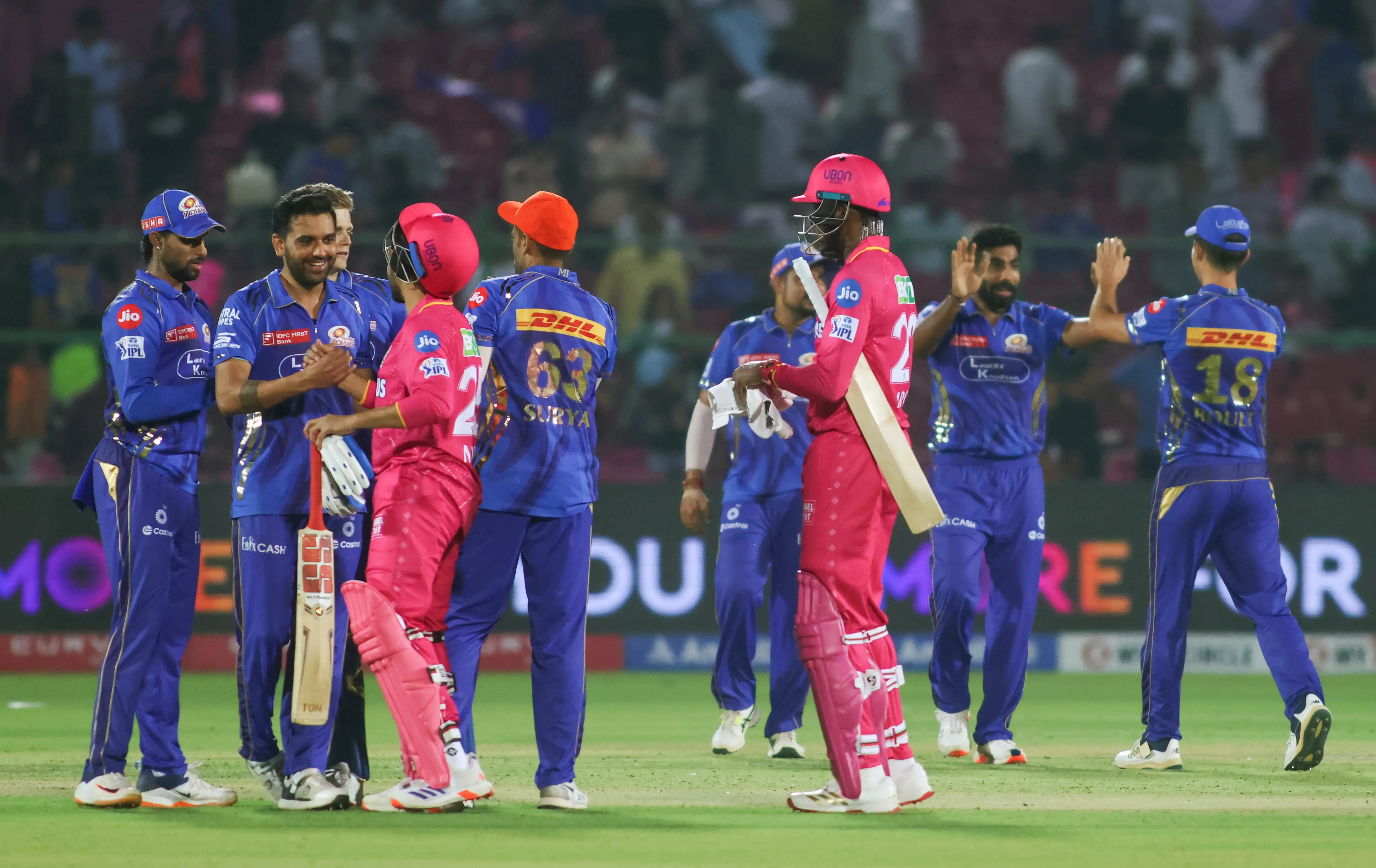 आईपीएल 2026: आरआर के लिए एमआई की चुनौती, जानिए दोनों टीमों का हेड टू हेड रिकॉर्ड