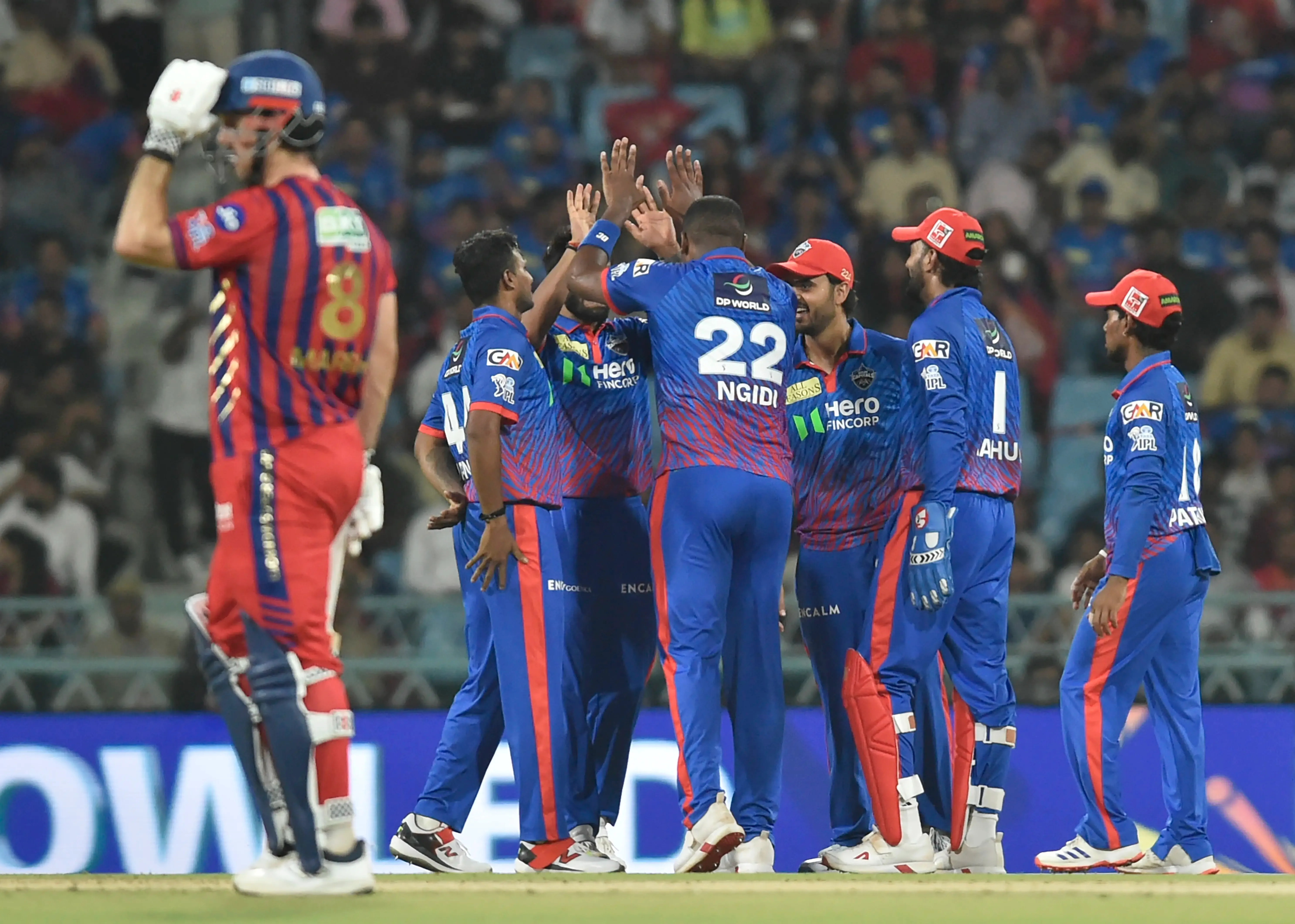 आईपीएल 2026: एनगिडी और नटराजन ने मिलकर 6 विकेट लिए, एलएसजी 141 पर ऑलआउट