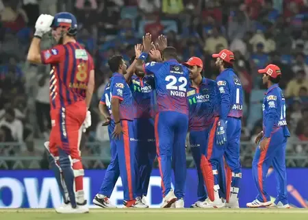 आईपीएल 2026: एनगिडी-नटराजन ने मिलकर निकाले 6 विकेट, एलएसजी सिर्फ 141 रन पर ऑलआउट