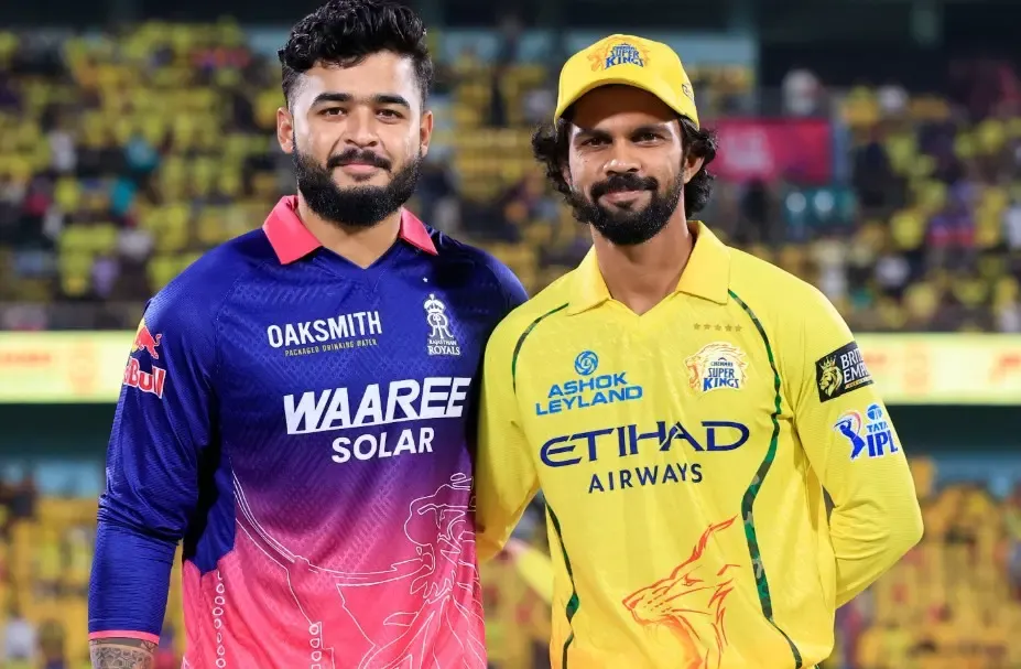 आईपीएल 2026: राजस्थान रॉयल्स ने टॉस जीतकर सीएसके को बल्लेबाजी के लिए आमंत्रित किया, ब्रिजेश और कार्तिक कर रहे हैं डेब्यू