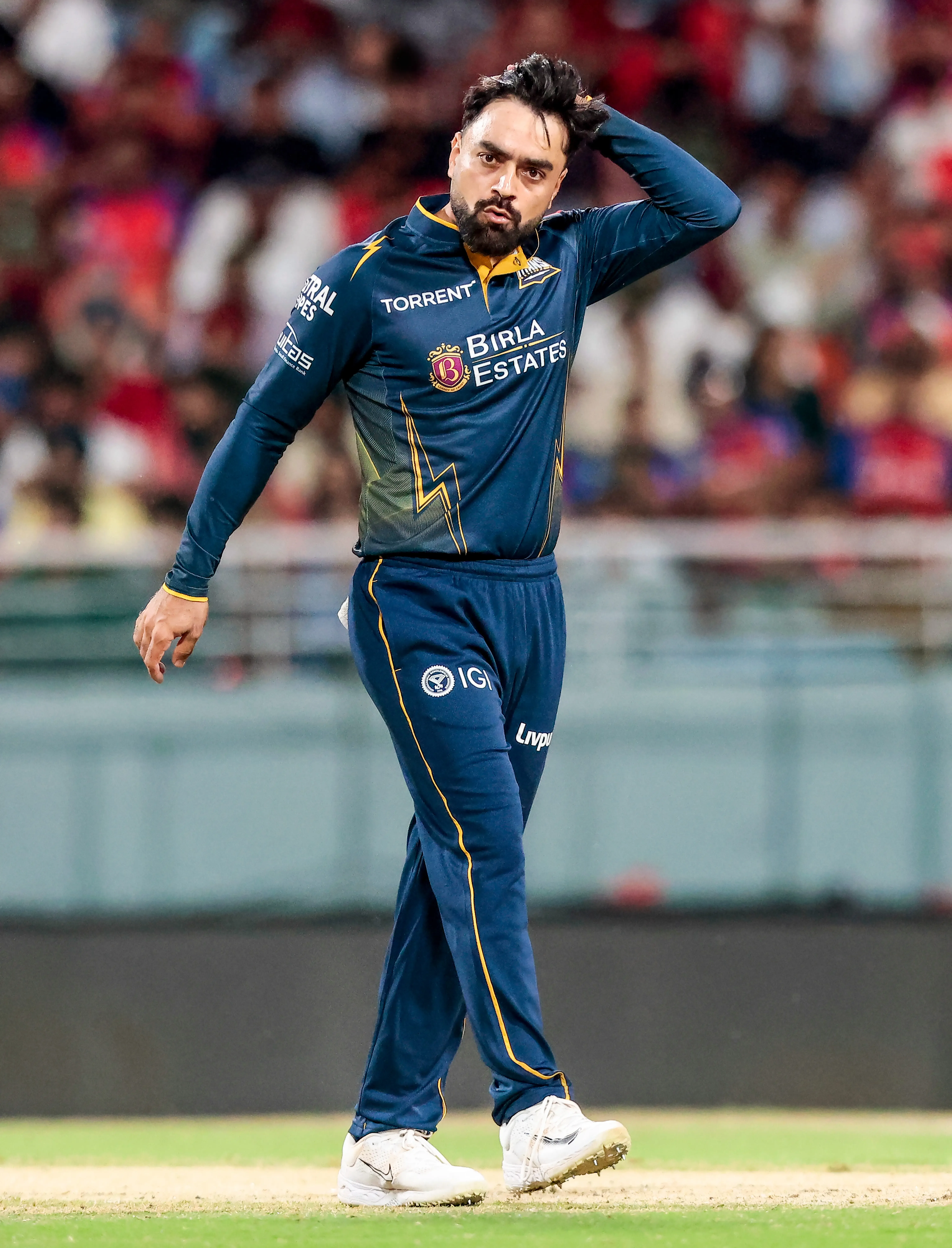IPL 2026: Rashid Khan Takes a Moment for Prayer Ahead of Gujarat Titans vs Rajasthan Royals
