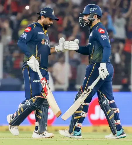 Gill's 43 off 18 powers GT to four-wicket win over RCB in IPL 2026