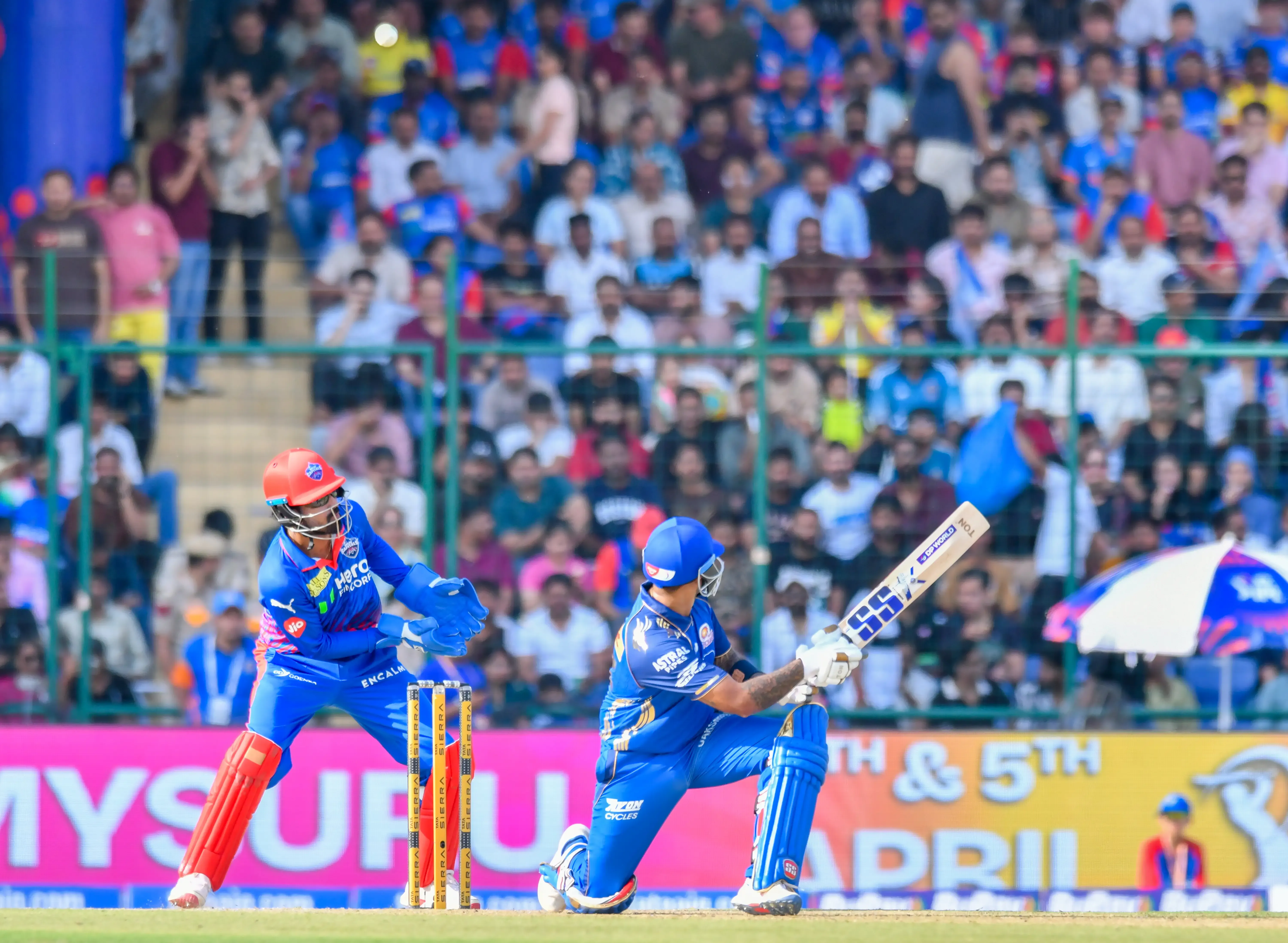 आईपीएल 2026: सूर्यकुमार यादव का शानदार अर्धशतक, एमआई ने डीसी के लिए 163 रन का लक्ष्य रखा