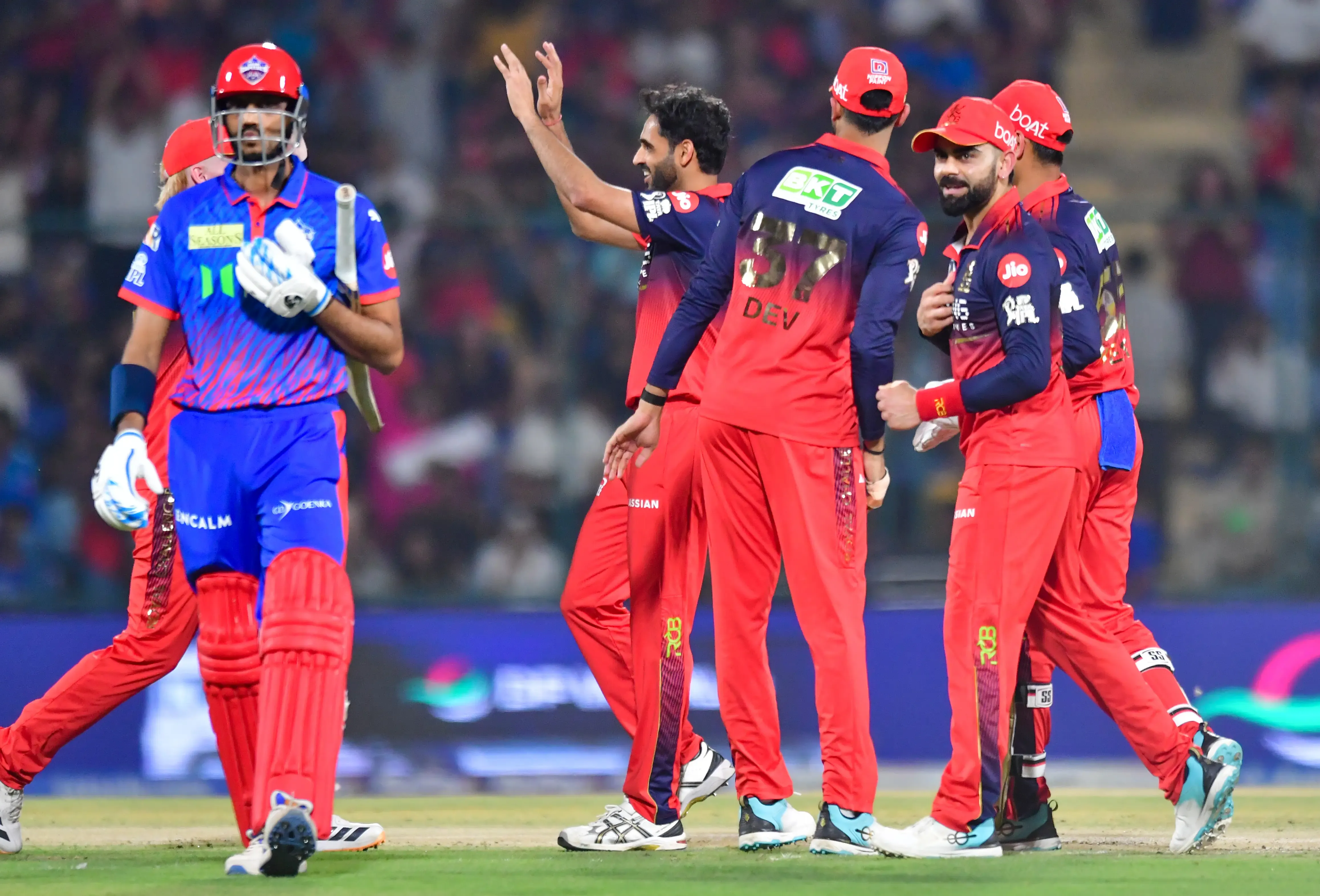 Bhuvneshwar, Hazlewood dismantle DC with 6-wicket powerplay blitz at Kotla