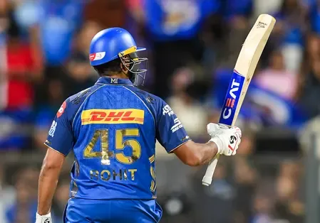 IPL 2026: Rohit Sharma Sets New Record with Quickest Fifty