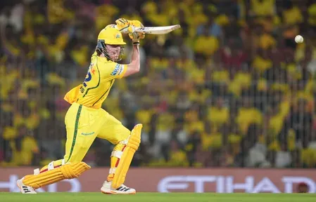 IPL 2026: Brevis' 44 helps CSK post 180/7 vs SRH at Chepauk