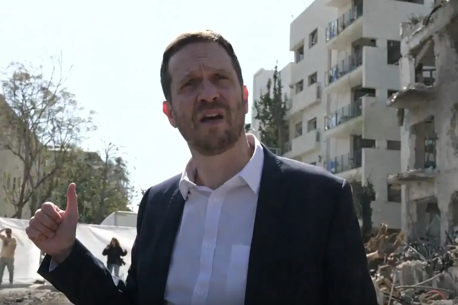 Israeli Official Accuses Iran of Targeting Civilians in Ballistic Missile Strikes, Labels as 'War Crimes'