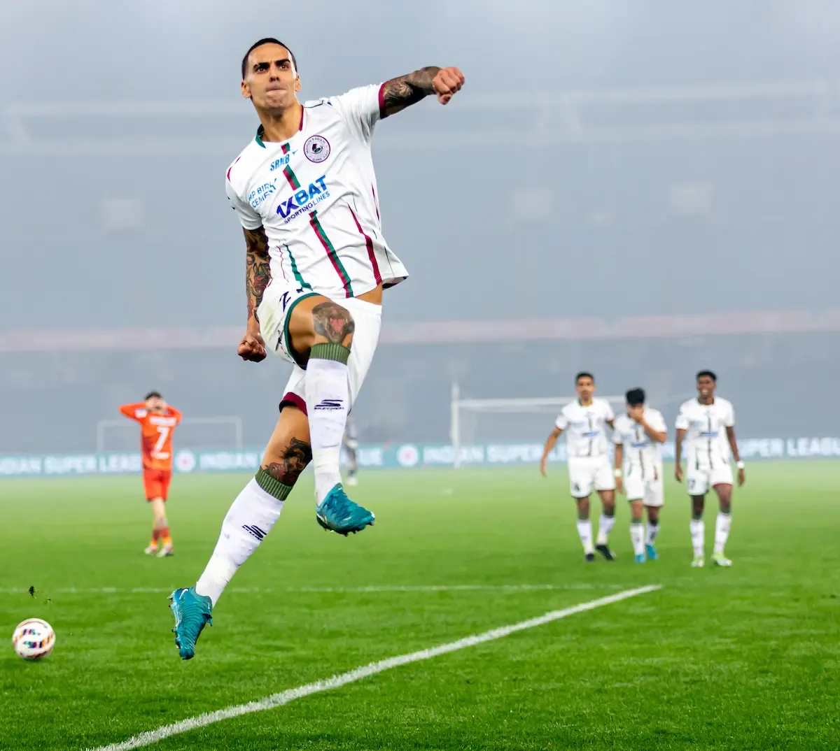 ISL 2024-25: Defender Rodriguez’s Double Helps Mohun Bagan Overcome 10-Man Punjab FC