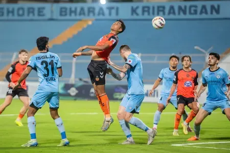 Mumbai City FC Edges Out Inter Kashi in Nail-Biting ISL Clash