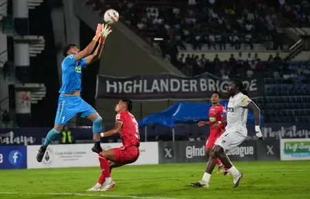 NorthEast United thrash Chennaiyin 4-1 at home, climb to ninth in ISL standings