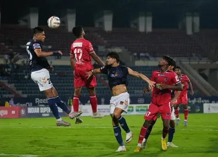 NorthEast United edge Inter Kashi 3-2 as Gogoi's late strike seals ISL drama
