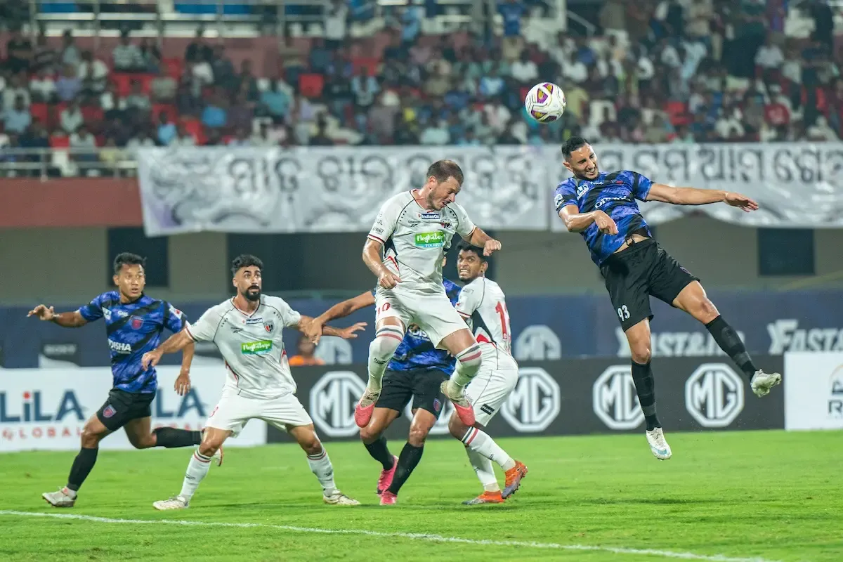 ISL 2026/27: Ajaraie's late penalty hits woodwork, Odisha FC hold NorthEast United