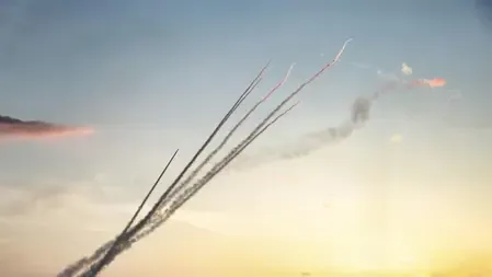 Did Israel Intercept a Rocket from Gaza as 17 are Killed Near a Food Distribution Site?