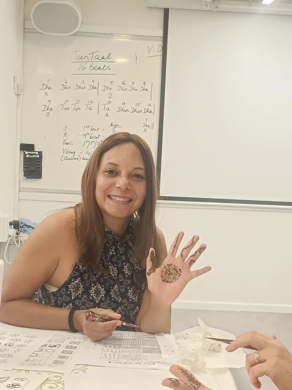 ICC Tel Aviv mehndi workshop spotlights India's henna art traditions
