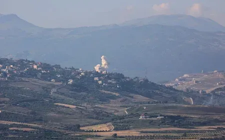 Hezbollah fires surface-to-air missiles at Israeli Air Force aircraft near Lebanon border